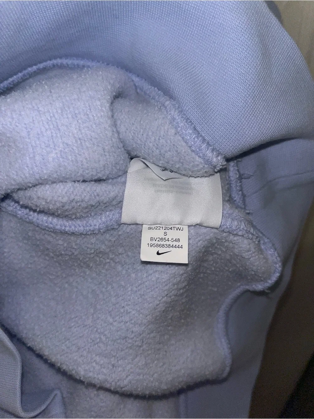 Nike Club Fleece Pullover Hoodie (Light Blue)